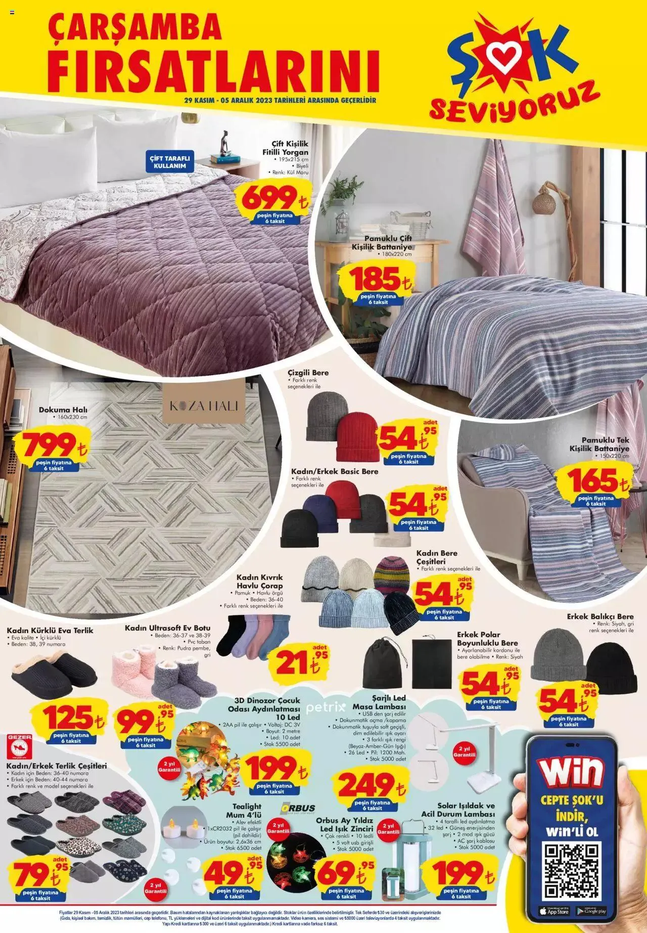Katalog Şok Market Katalog 29 Kasım - 5 Aralık 2023 - aktüel Sayfa 3
