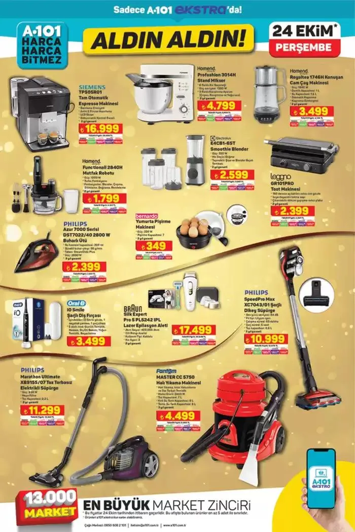 Katalog A101 24 Ekim Aldın Aldın Kataloğu 24 Ekim - 7 Kasım 2024 - aktüel Sayfa 6