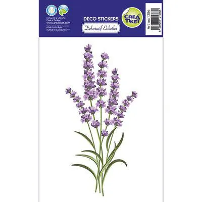 Crea Çiçek Simli Sticker