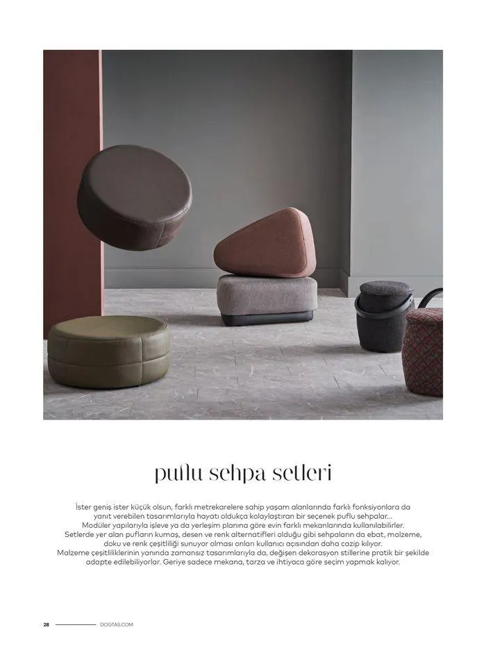 Katalog SEHPA VE PUFLAR KATALOĞU 23 Ocak - 31 Aralık 2024 - aktüel Sayfa 28