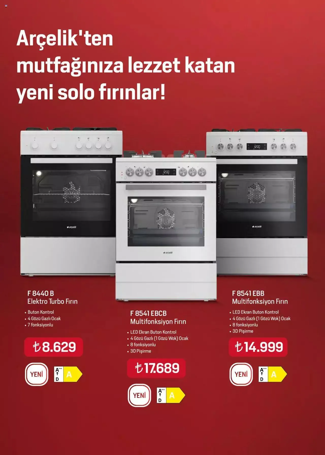 Katalog Arçelik Katalog 16 Ağustos - 31 Ağustos 2023 - aktüel Sayfa 28