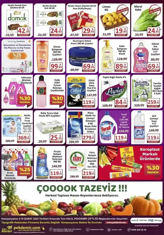 Katalog Pekdemir katalog 4 Şubat - 18 Şubat 2025 - aktüel Sayfa 2