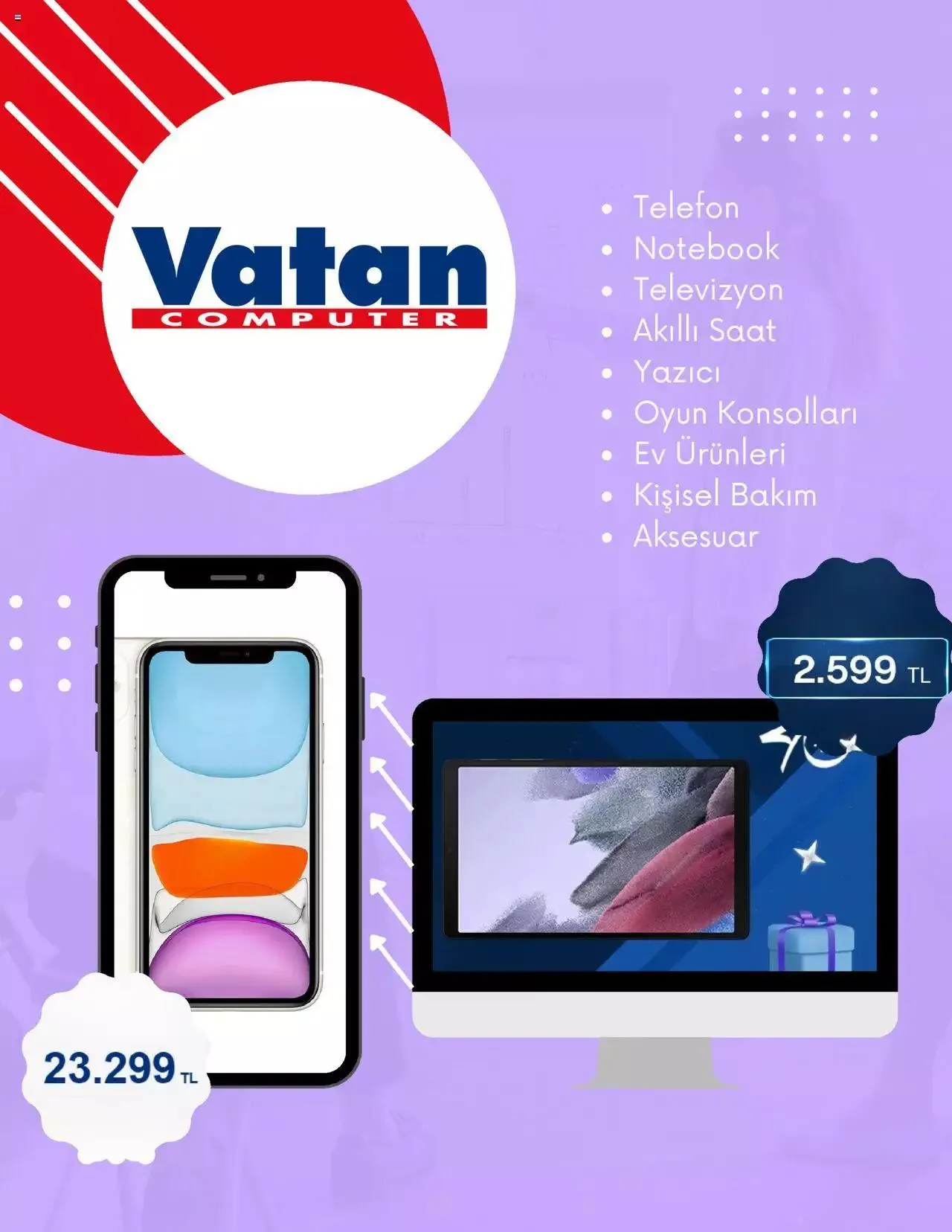 Katalog Vatan Bilgisayar Indirim 7 Ekim - 31 Aralık 2023 - aktüel Sayfa 1