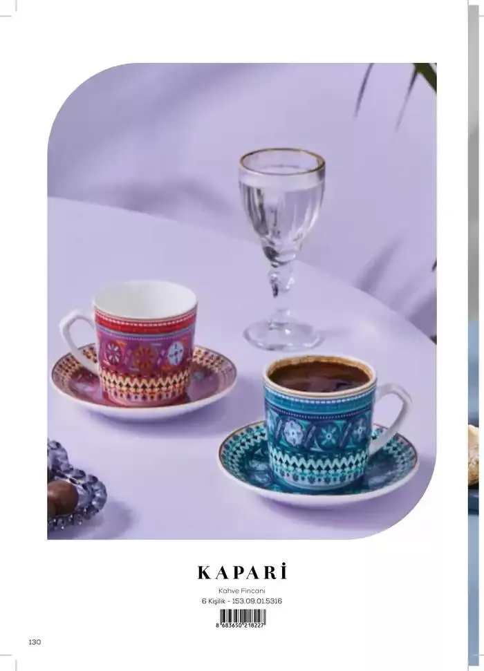 Katalog Sofra 2 İlkbahar 30 Ekim - 31 Aralık 2024 - aktüel Sayfa 130
