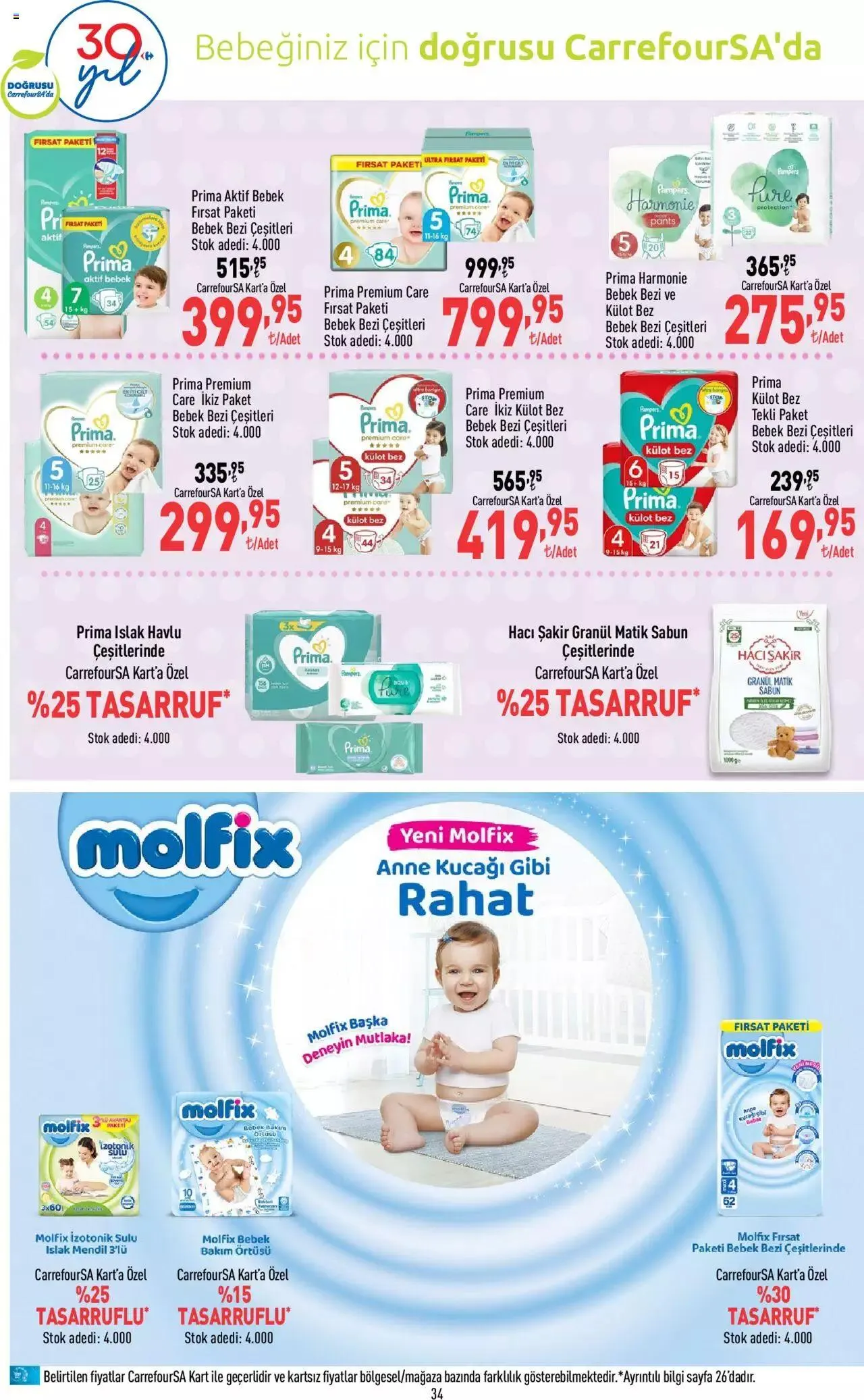 Katalog CarrefourSA Katalog 30 Kasım - 6 Aralık 2023 - aktüel Sayfa 34