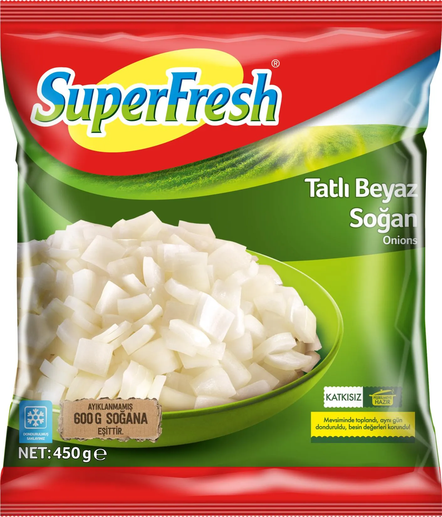 Superfresh Doğranmış Soğan 450 G