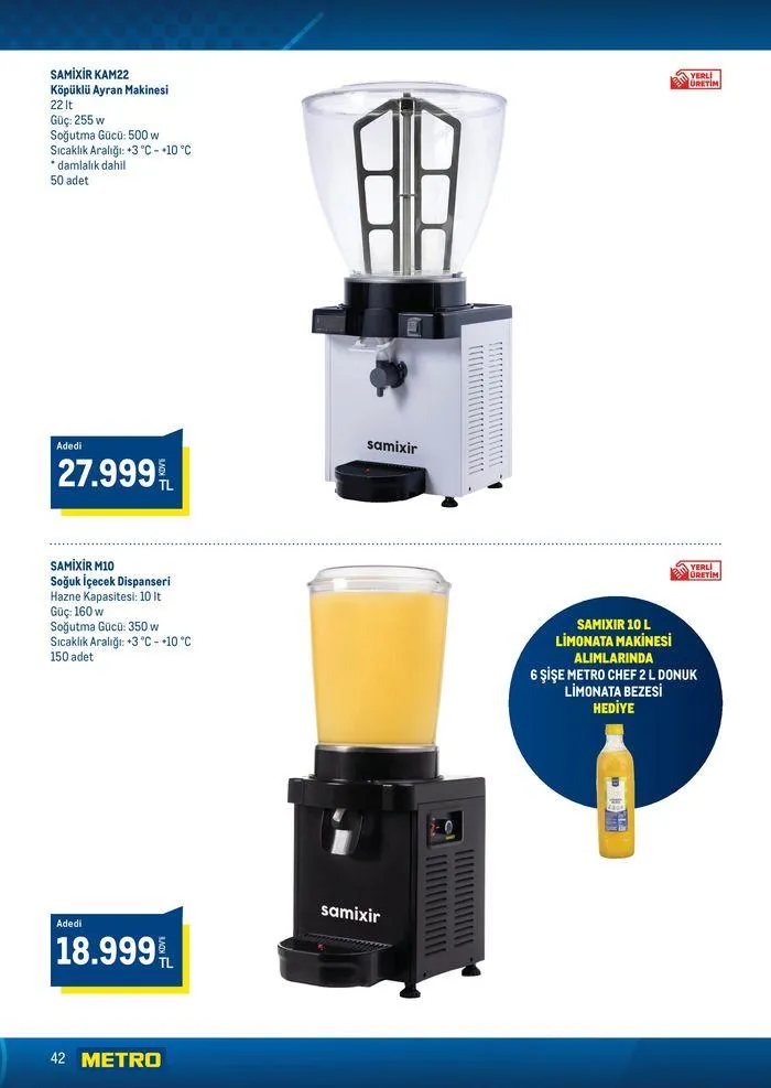 Katalog Horeca Sezona Hazırlık 15 Ağustos - 22 Ağustos 2024 - aktüel Sayfa 42