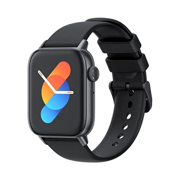 M9034 Sesli Telefon Görüşmeli Bluetooth V5.3 Siyah Akıllı Saat