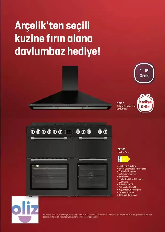 Katalog Arcelik Ankastre Kataloğu 7 Ocak - 15 Ocak 2025 - aktüel Sayfa 4