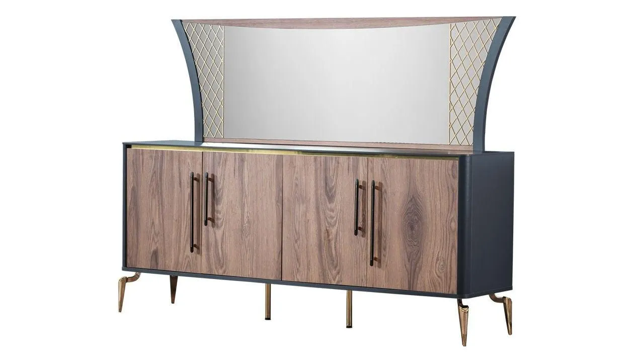 DAKOTA KONSOL (UD-ANTRASIT GRI)