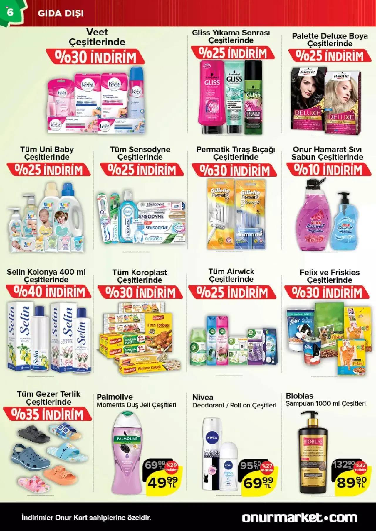 Katalog Onur Market Katalog 17 Ağustos - 29 Ağustos 2023 - aktüel Sayfa 6