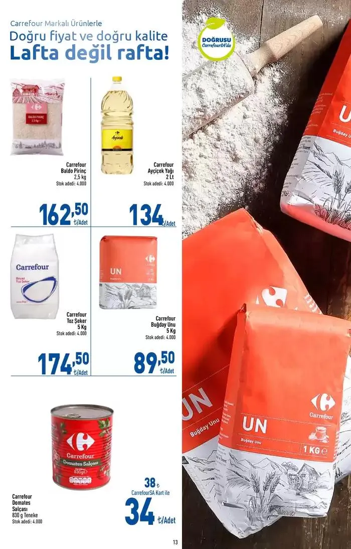 Katalog Kataloglar CarrefourSA 3 Ocak - 15 Ocak 2025 - aktüel Sayfa 13