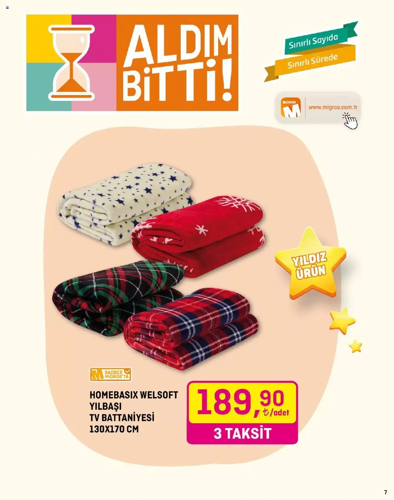 Katalog Migros Katalog - Migroskop Jet Dijital 30 Kasım - 13 Aralık 2023 - aktüel Sayfa 7