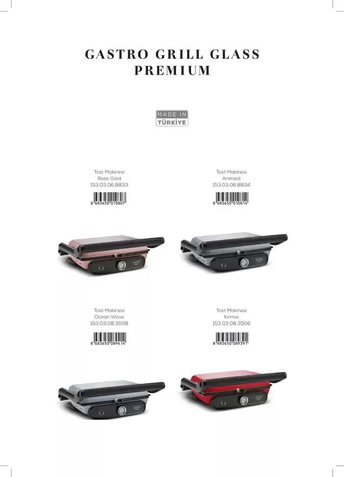 Katalog Küçük Ev Aletleri İlkbahar 30 Ekim - 31 Aralık 2024 - aktüel Sayfa 107