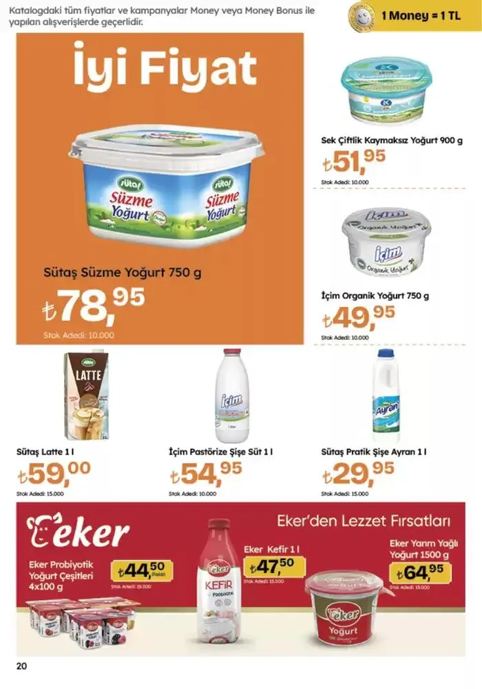 Katalog Migros katalog 25 Ekim - 8 Kasım 2024 - aktüel Sayfa 20
