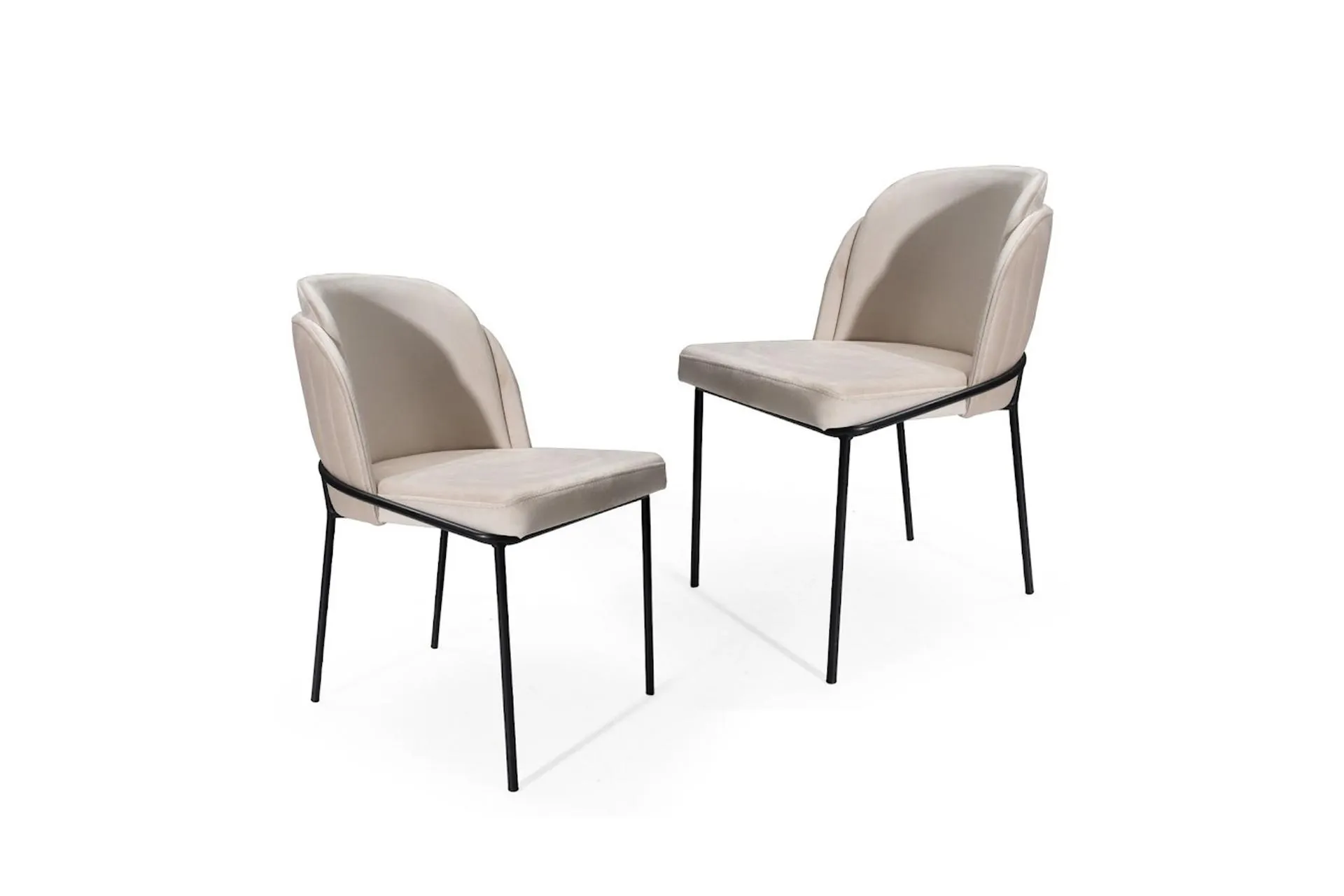 Morena Suyolu Sandalye, Krem, 2 Adet