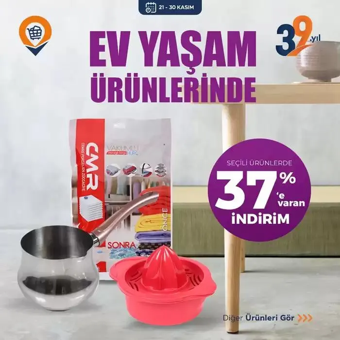 Katalog Seçili ürünlerde harika indirimler 29 Kasım - 13 Aralık 2024 - aktüel Sayfa 1