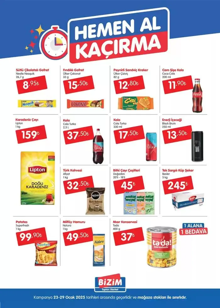 Katalog Bizim Toptan katalog 24 Ocak - 7 Şubat 2025 - aktüel Sayfa 2