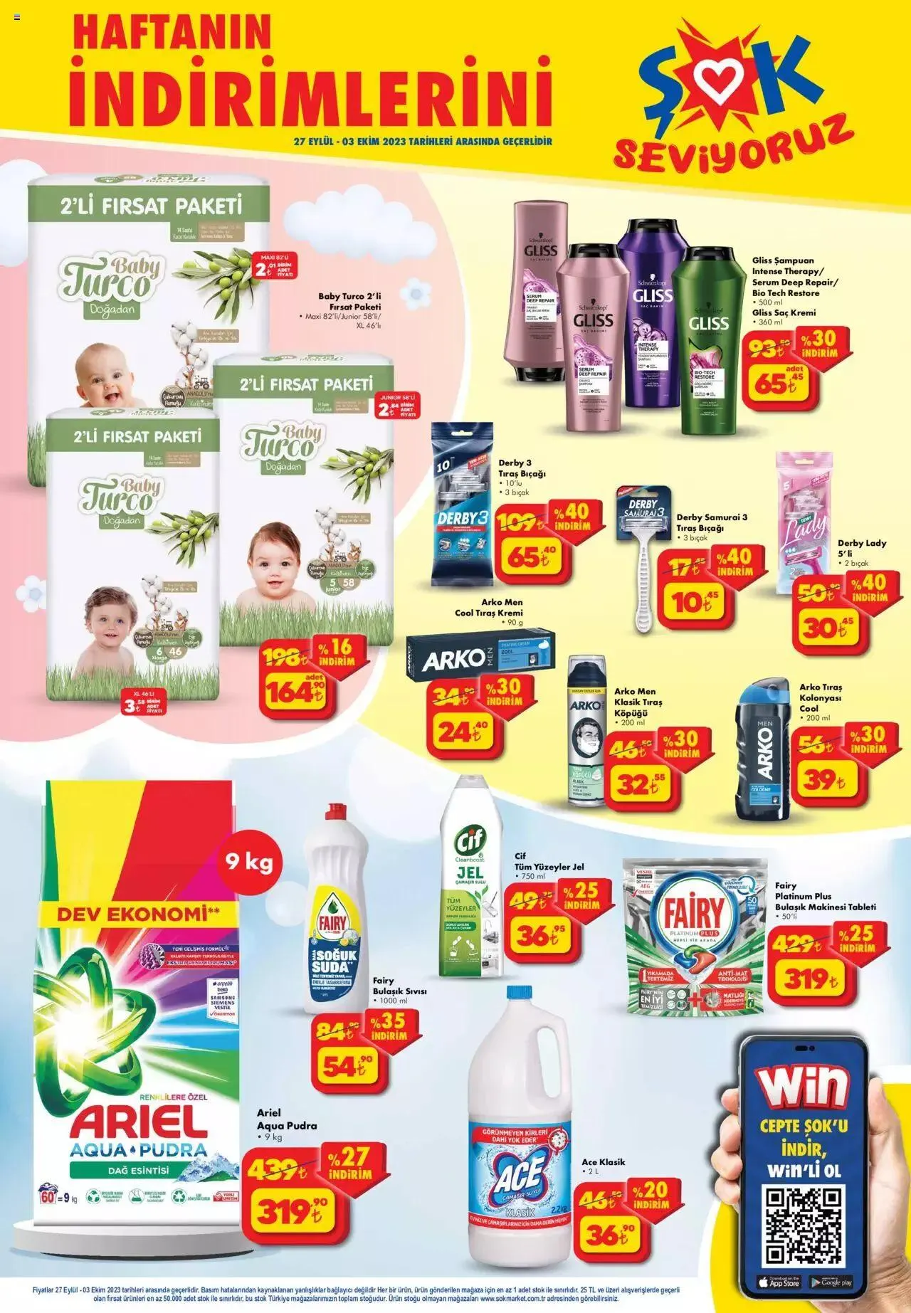 Katalog Şok Market Katalog 27 Eylül - 3 Ekim 2023 - aktüel Sayfa 2