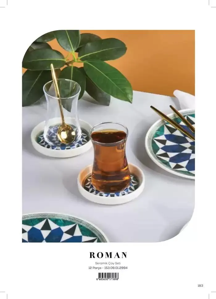 Katalog Sofra 2 İlkbahar 30 Ekim - 31 Aralık 2024 - aktüel Sayfa 183