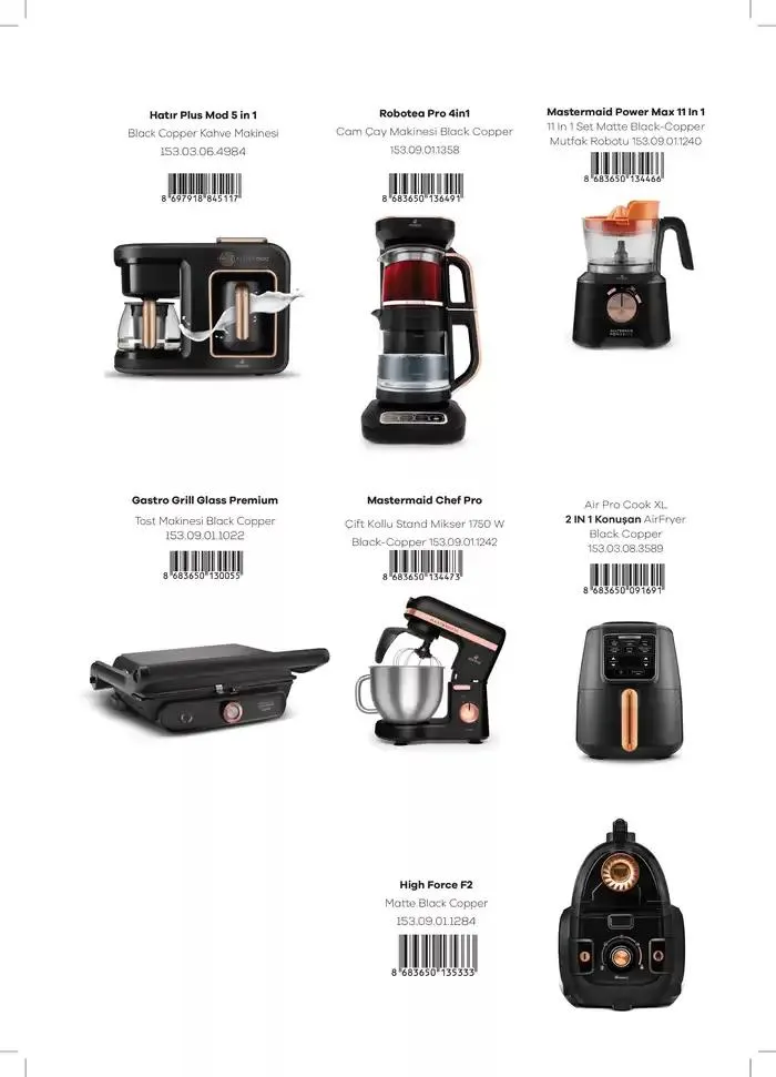 Katalog Küçük Ev Aletleri İlkbahar 30 Ekim - 31 Aralık 2024 - aktüel Sayfa 153