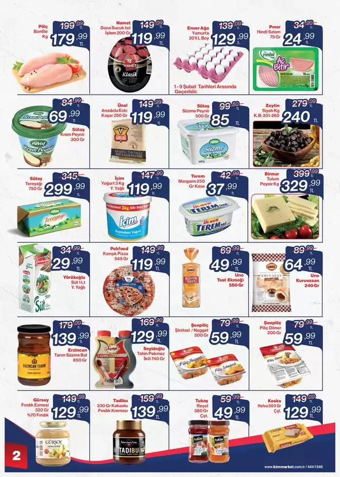 Katalog Kim Market katalog 1 Mart - 15 Mart 2025 - aktüel Sayfa 2