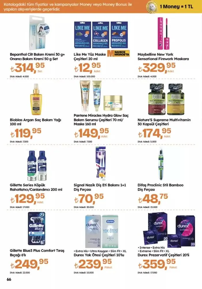 Katalog Migros katalog 25 Ekim - 8 Kasım 2024 - aktüel Sayfa 66