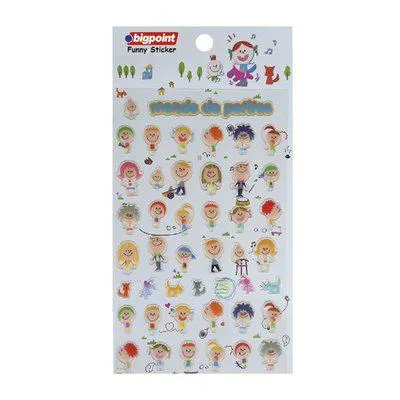 Bigpoint 850 Sticker Cocuklar Kabartma