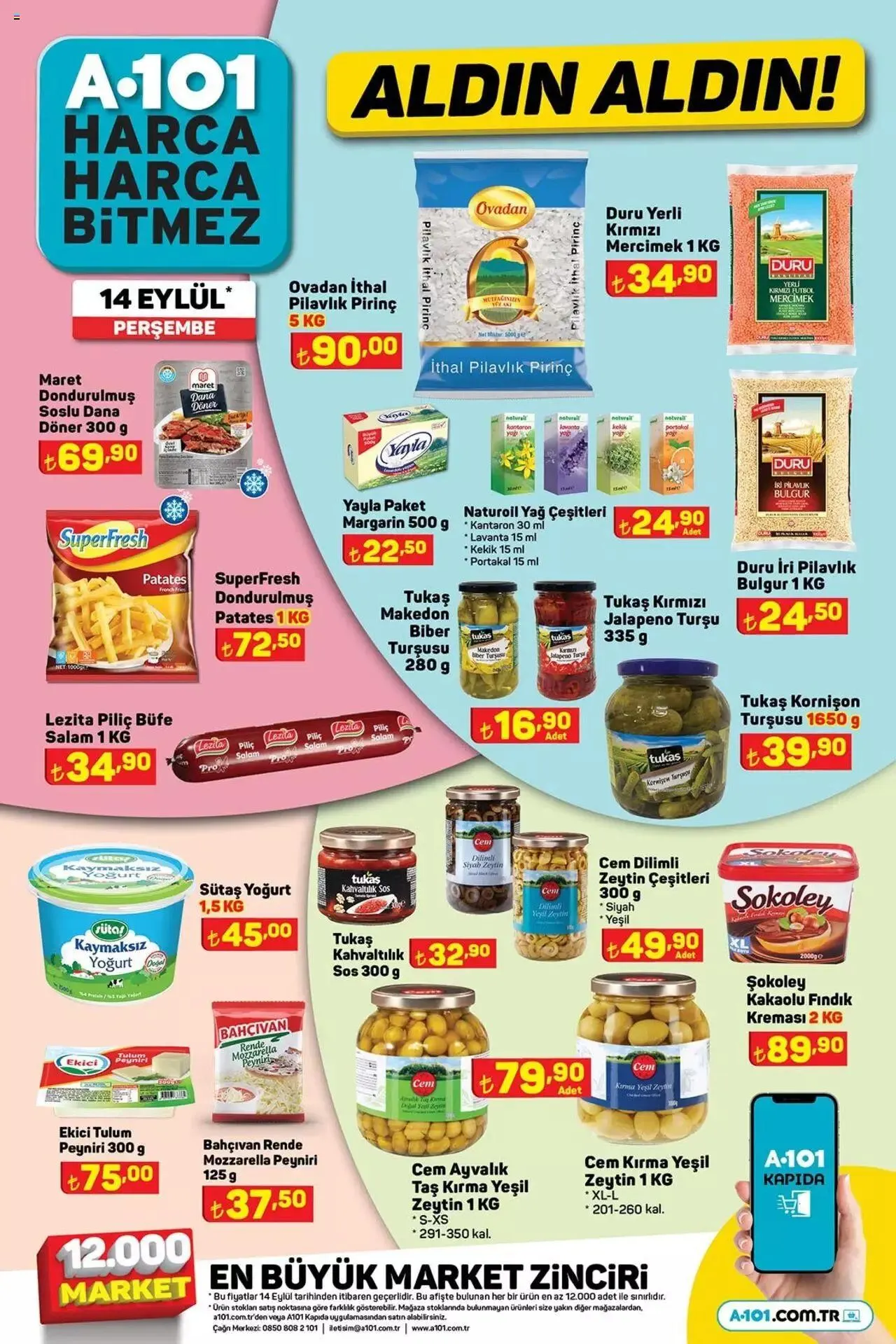 Katalog A101 Katalog Perşembe 14 Eylül - 21 Eylül 2023 - aktüel Sayfa 12