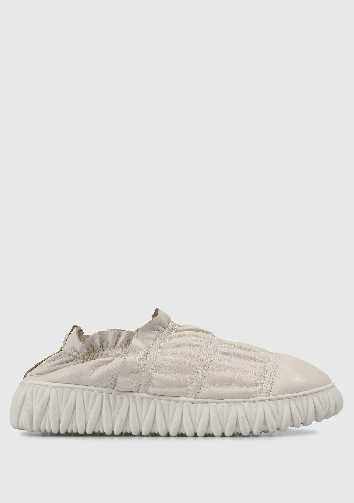 Provoq Bej Deri Kadın Ayakkabı