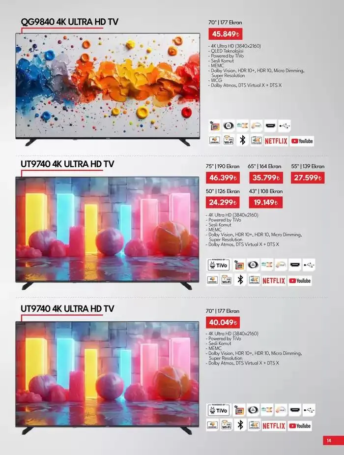 Katalog Tüketici Elektroniği 5 Aralık - 19 Aralık 2024 - aktüel Sayfa 14