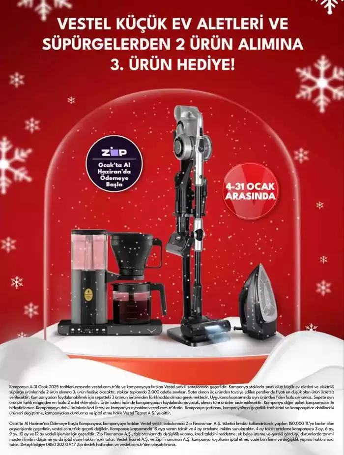 Katalog Küçük Ev Aletleri ve Süpürgeler 10 Ocak - 17 Ocak 2025 - aktüel Sayfa 6