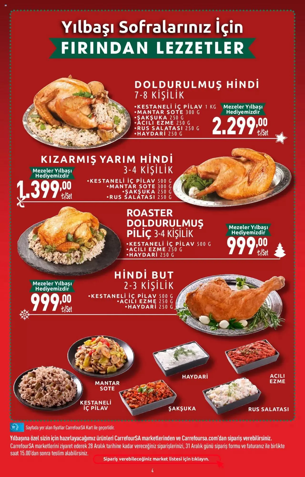 Katalog CarrefourSA Katalog 25 Aralık - 2 Ocak 2024 - aktüel Sayfa 4