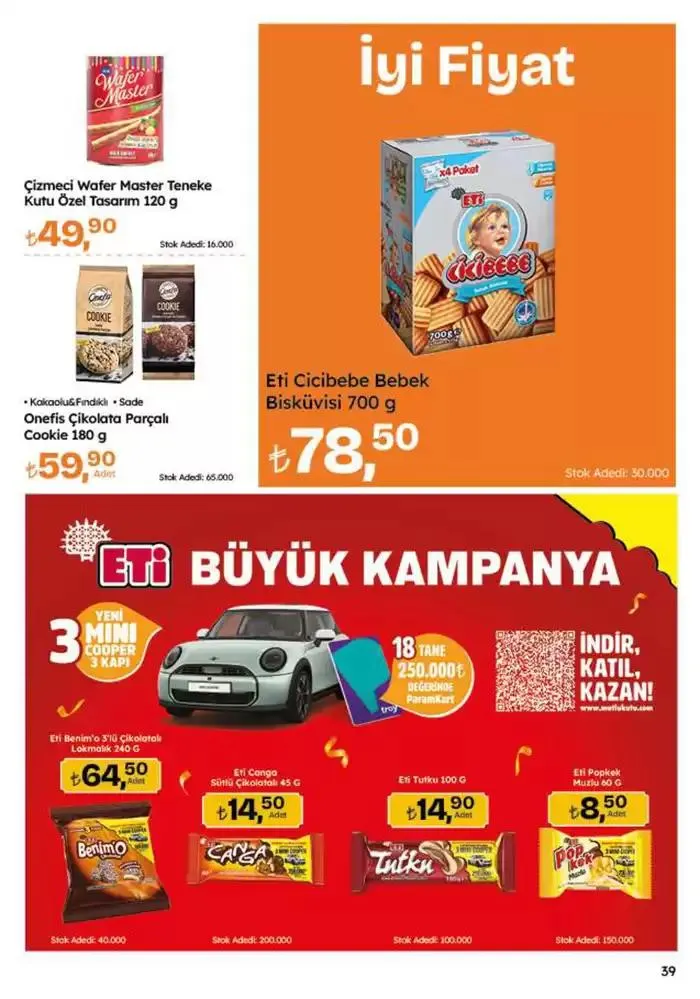 Katalog Migros katalog 9 Ocak - 22 Ocak 2025 - aktüel Sayfa 39