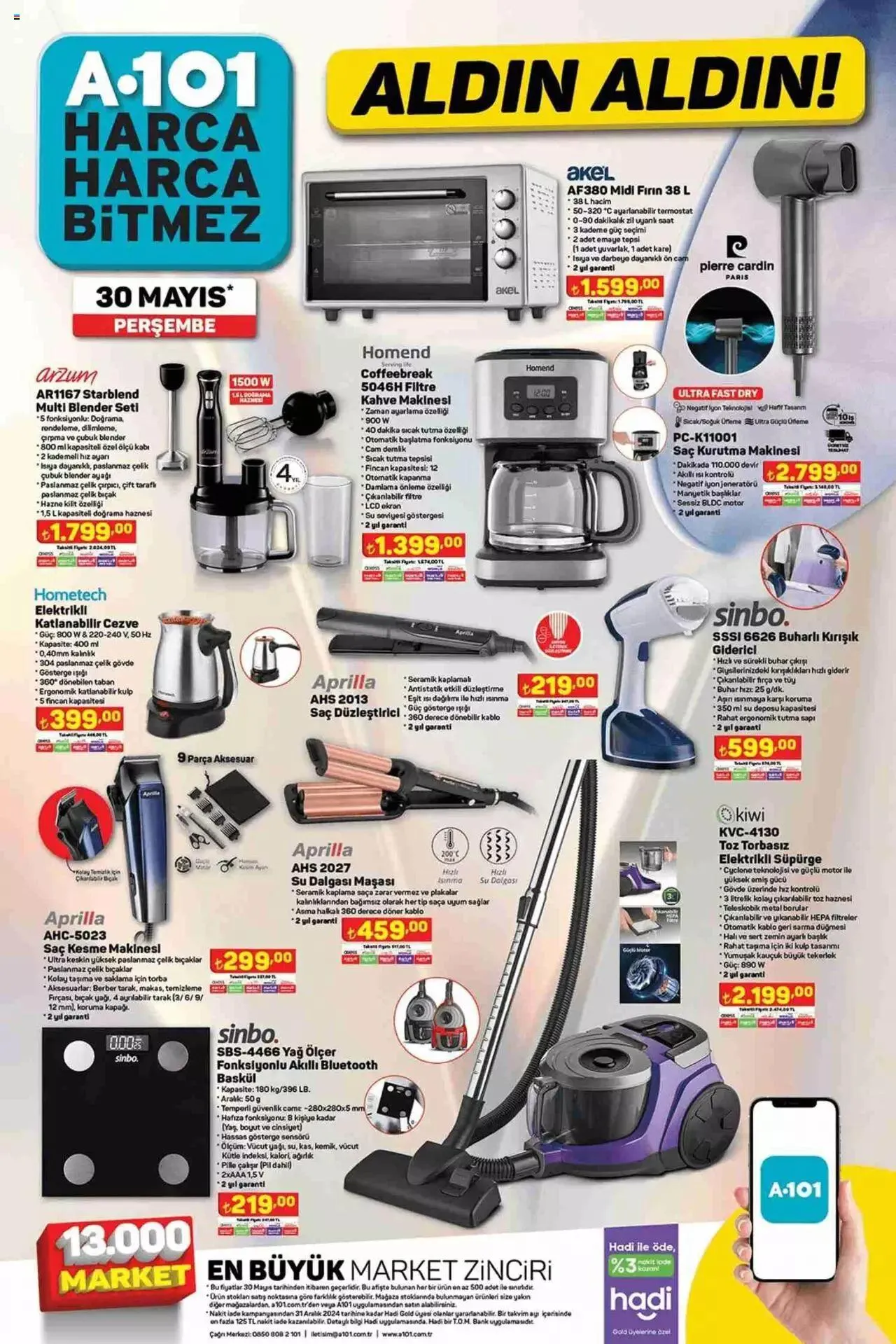 Katalog A101 Katalog - Aldin Aldin! 30 Mayıs - 31 Aralık 2024 - aktüel Sayfa 3