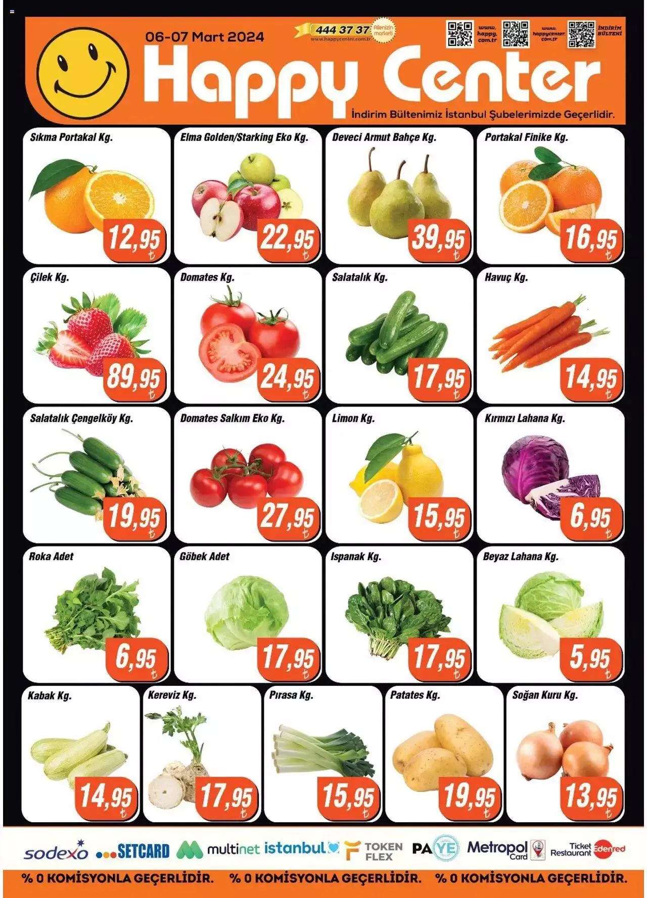 Katalog Happy Center - Indirim 6 Mart - 7 Mart 2024 - aktüel Sayfa 1