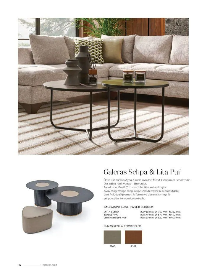 Katalog SEHPA VE PUFLAR KATALOĞU 23 Ocak - 31 Aralık 2024 - aktüel Sayfa 24
