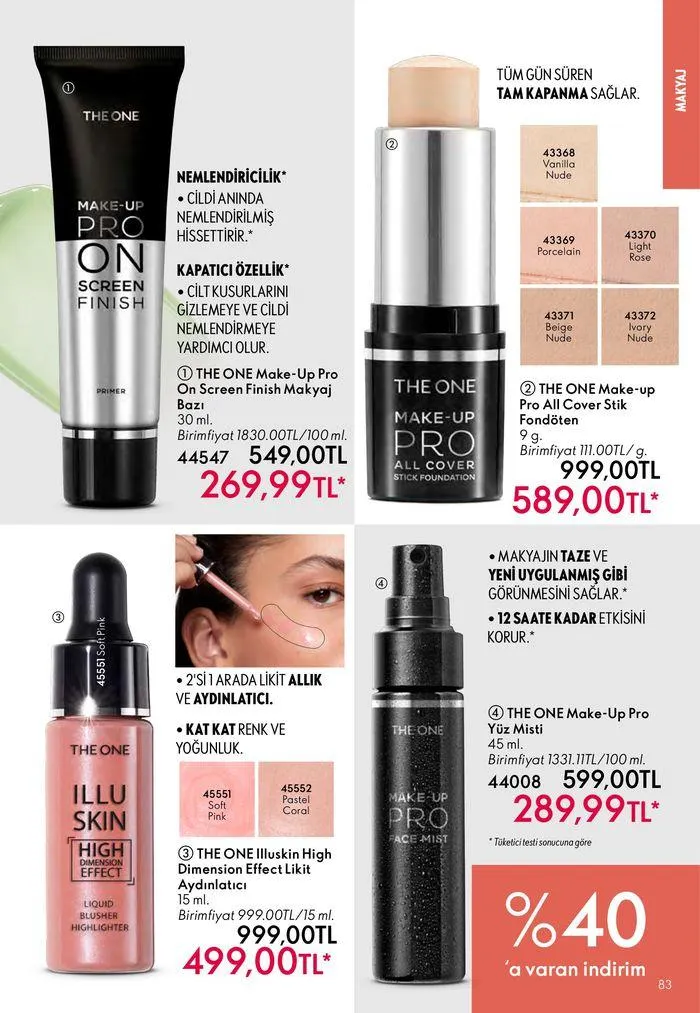 Katalog Oriflame katalog 1 Ağustos - 15 Ağustos 2024 - aktüel Sayfa 83