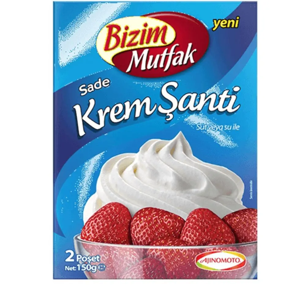 Bizim Mutfak Krem Şanti 2x75 150 g