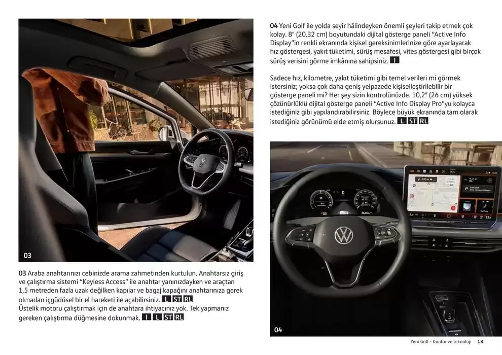 Katalog Volkswagen Yeni Golf 24 Ocak - 24 Ocak 2026 - aktüel Sayfa 13