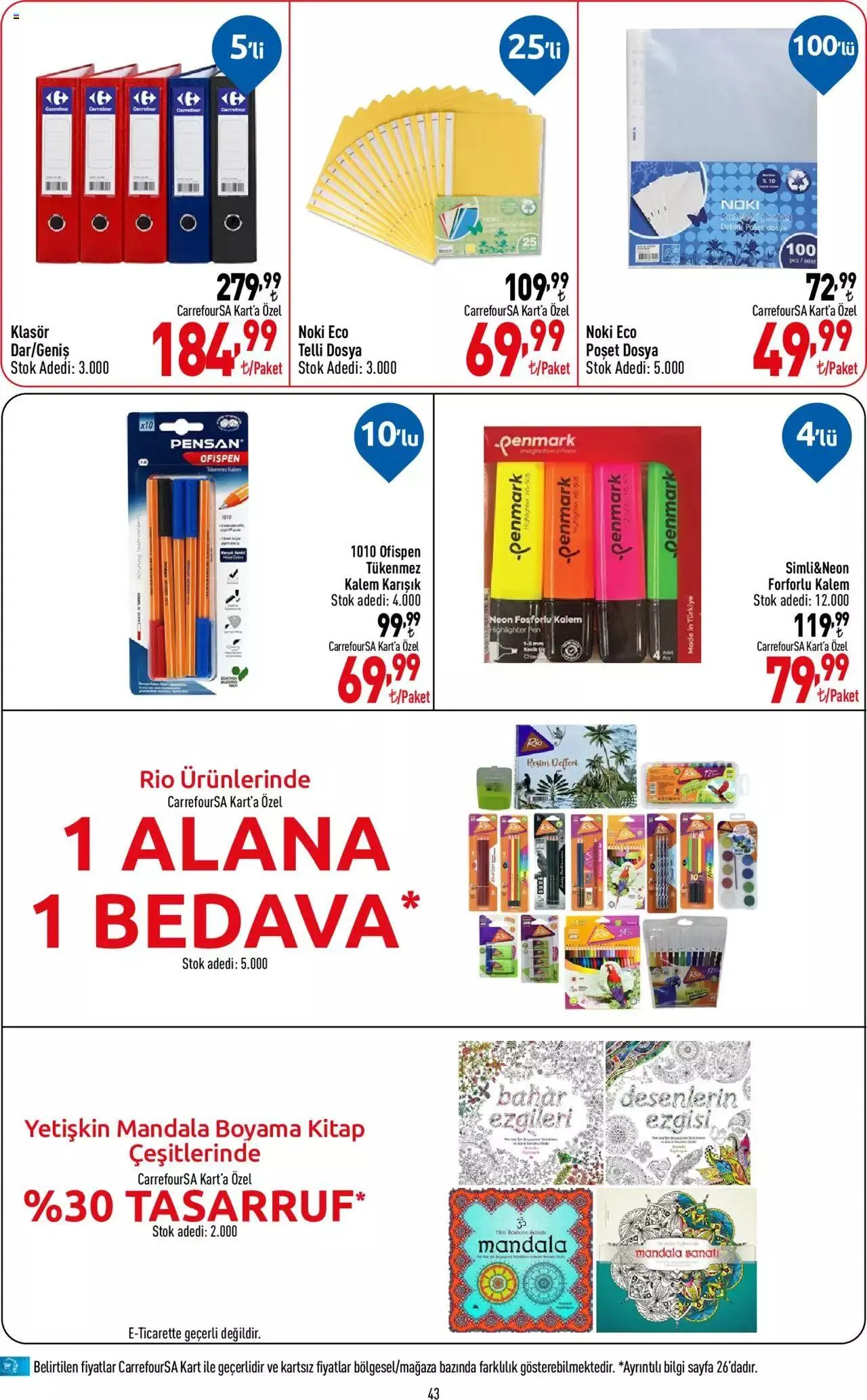 Katalog CarrefourSA Katalog 30 Kasım - 6 Aralık 2023 - aktüel Sayfa 43