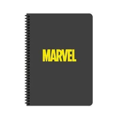 Marvel Seri2 20*28 80 Yaprak Kareli Karton Kapak Spiralli Defter
