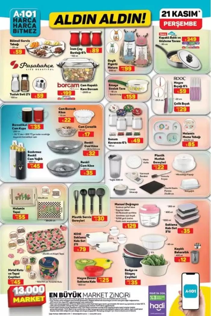 Katalog A101 21 Kasım Aldın Aldın Kataloğu 21 Kasım - 5 Aralık 2024 - aktüel Sayfa 10