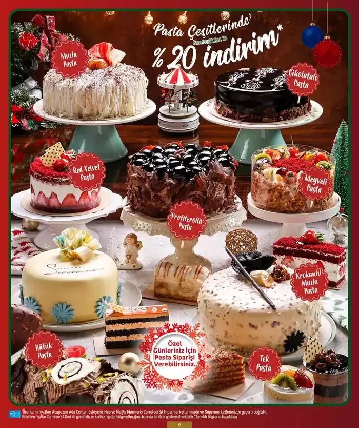 Katalog Kataloglar CarrefourSA 20 Aralık - 3 Ocak 2025 - aktüel Sayfa 6