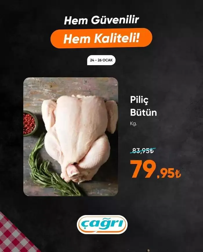 Katalog Çağrı Market katalog 25 Ocak - 8 Şubat 2025 - aktüel Sayfa 6