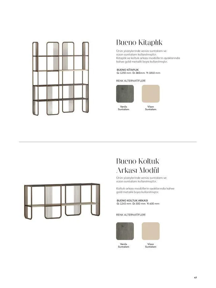 Katalog SEHPA VE PUFLAR KATALOĞU 23 Ocak - 31 Aralık 2024 - aktüel Sayfa 47