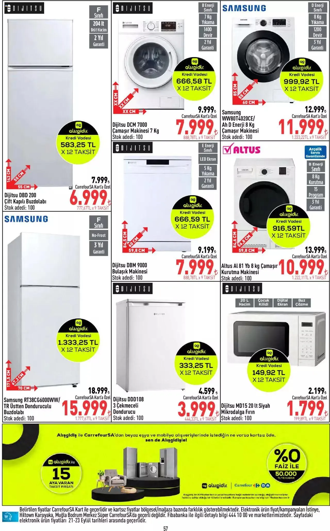 Katalog CarrefourSA Katalog 21 Eylül - 27 Eylül 2023 - aktüel Sayfa 57