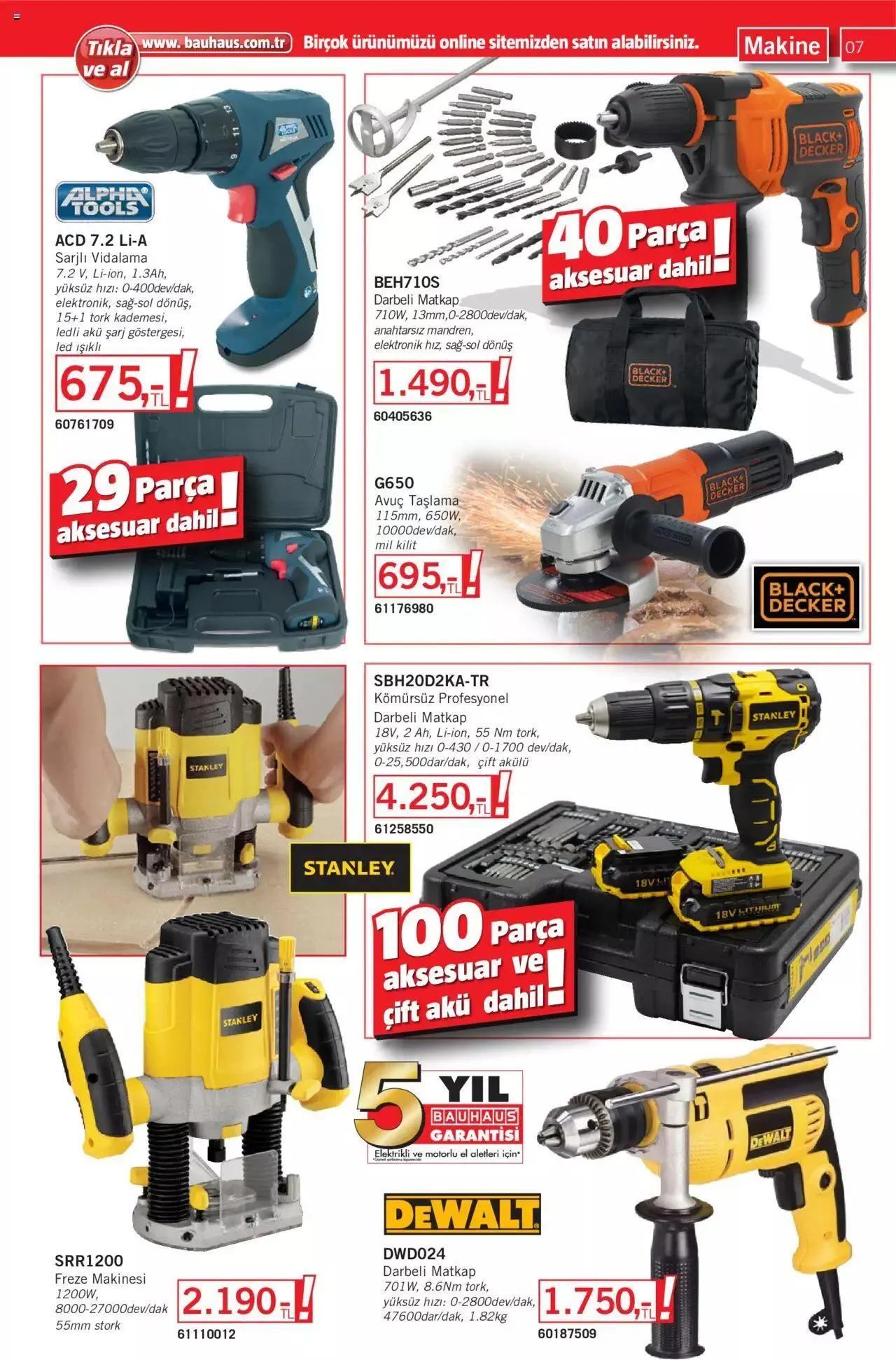 Katalog Bauhaus Katalog 10 Temmuz - 4 Ağustos 2023 - aktüel Sayfa 7