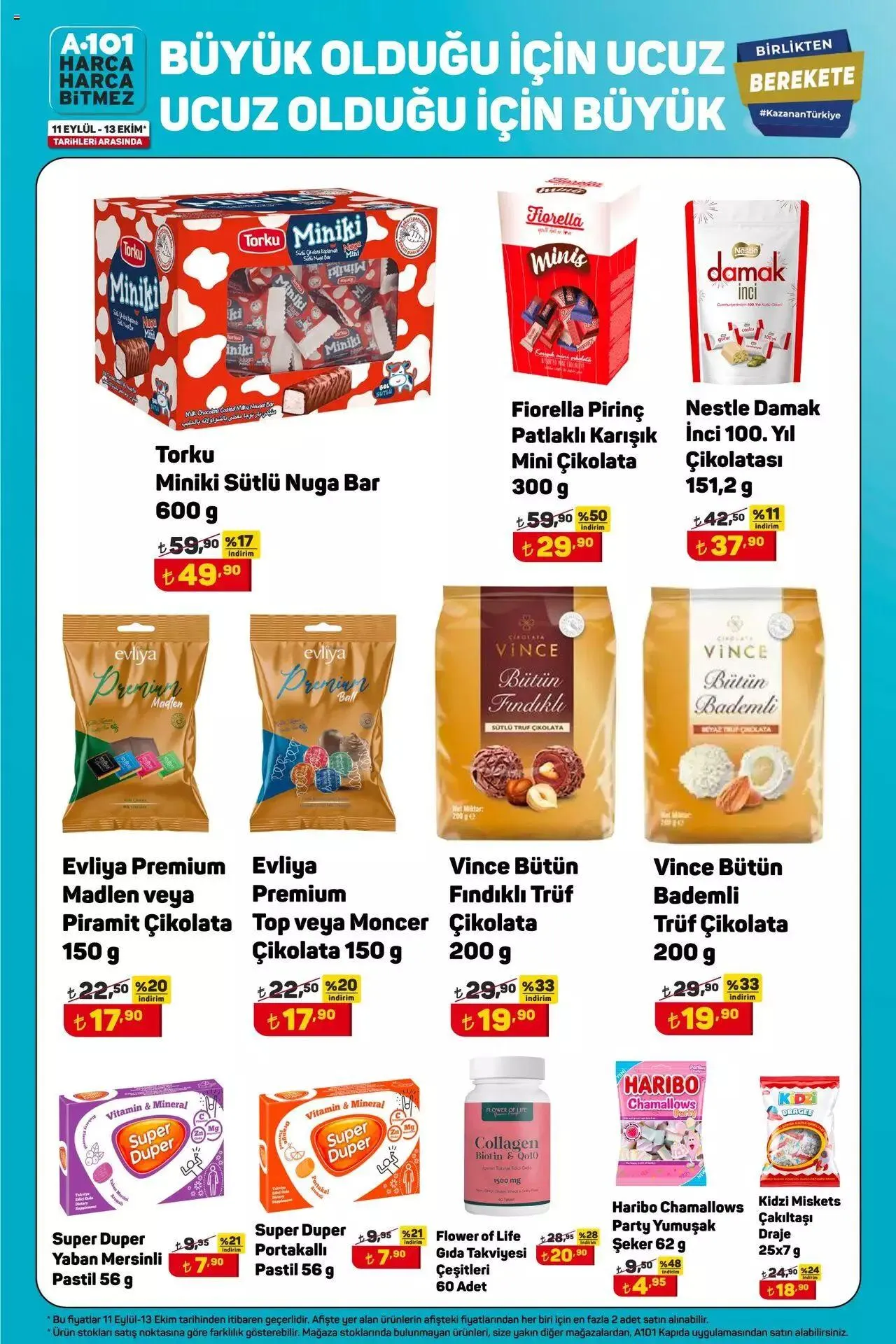 Katalog A101 Katalog Büyük olduğu için UCUZ 11 Eylül - 13 Ekim 2023 - aktüel Sayfa 1