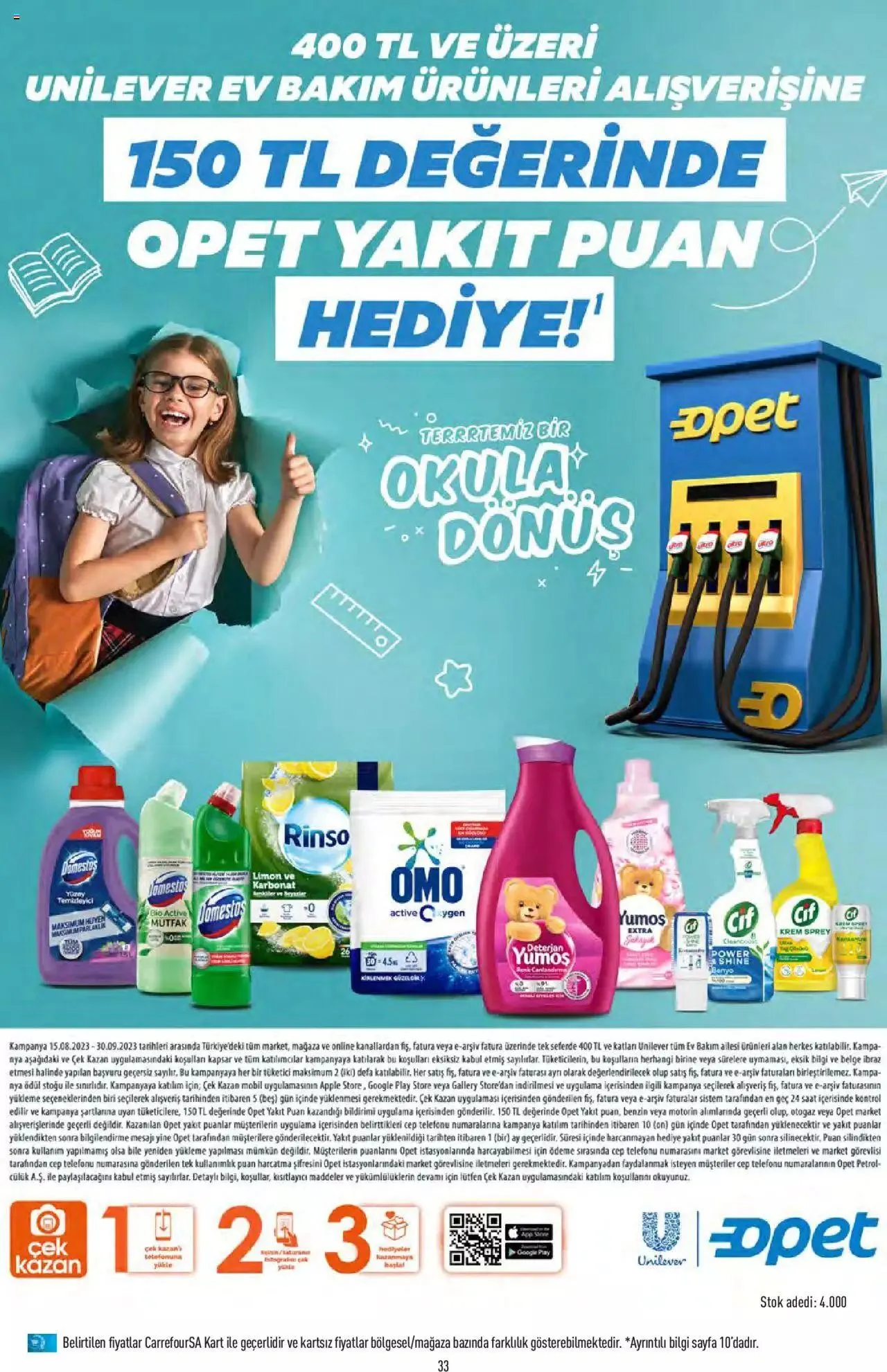 Katalog CarrefourSA Katalog 21 Eylül - 27 Eylül 2023 - aktüel Sayfa 33